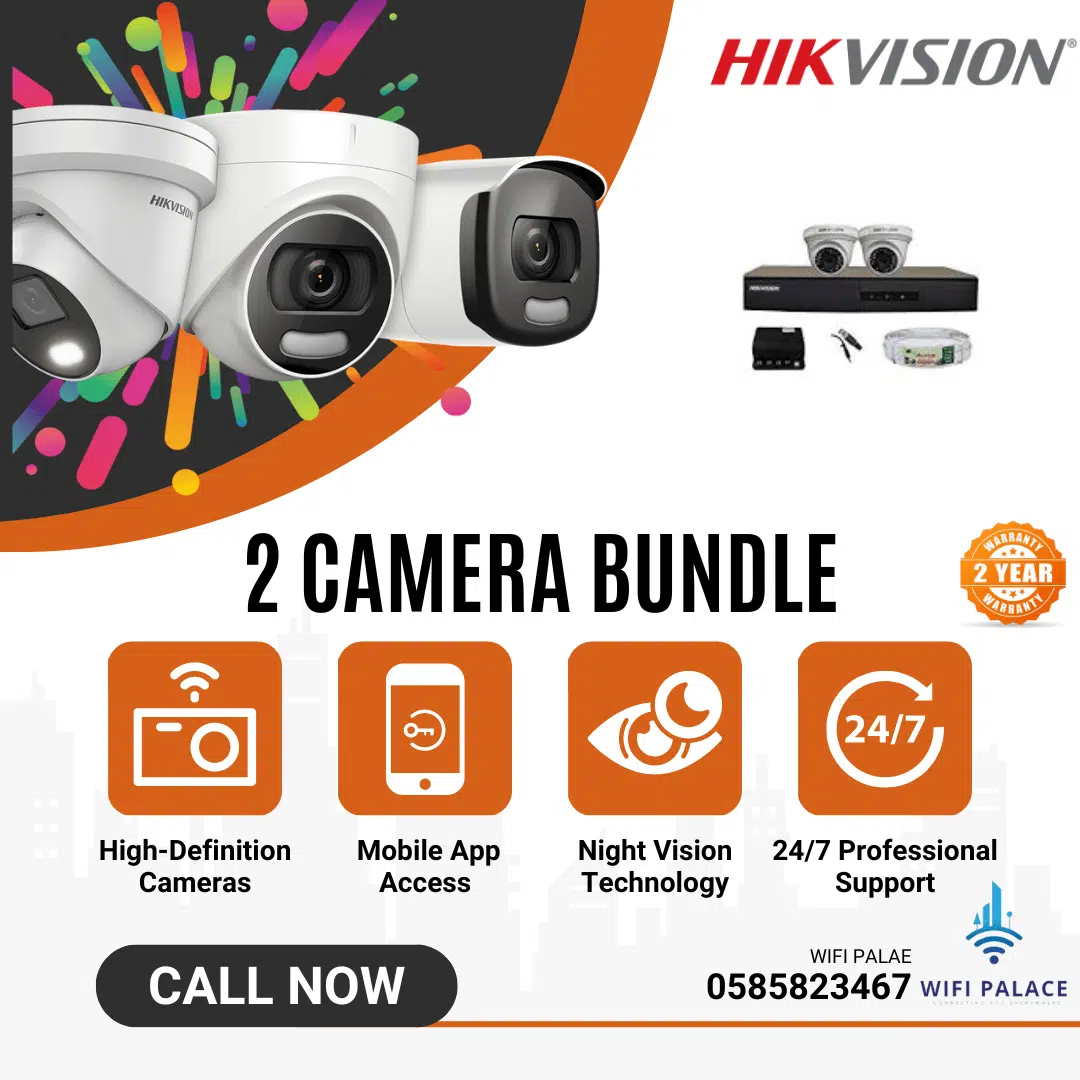 2 MP Best CCTV Home Security Camera Package