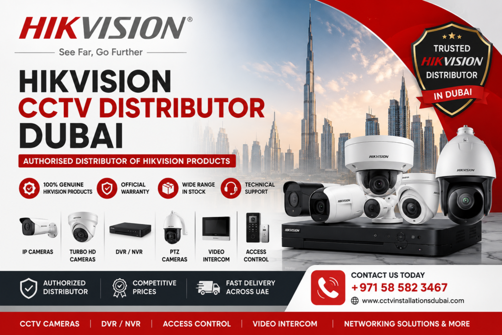 Hikvision NVR Dubai | 4 to 64-Channel Options