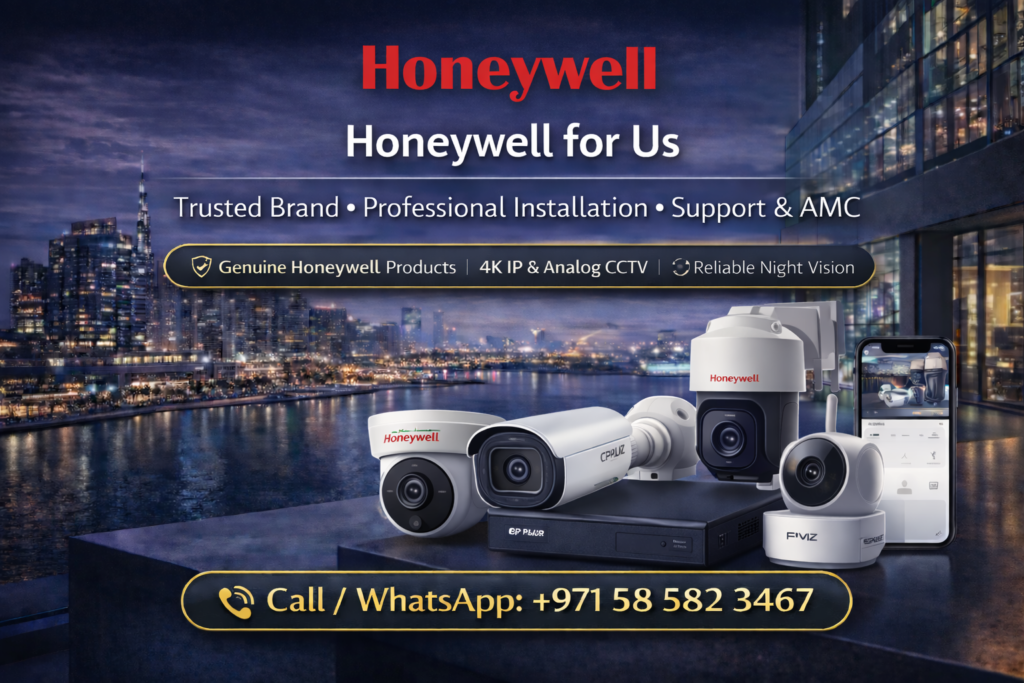 Honeywell CCTV Supplier Dubai | Honeywell CCTV Cameras & DVR/NVR Supply
