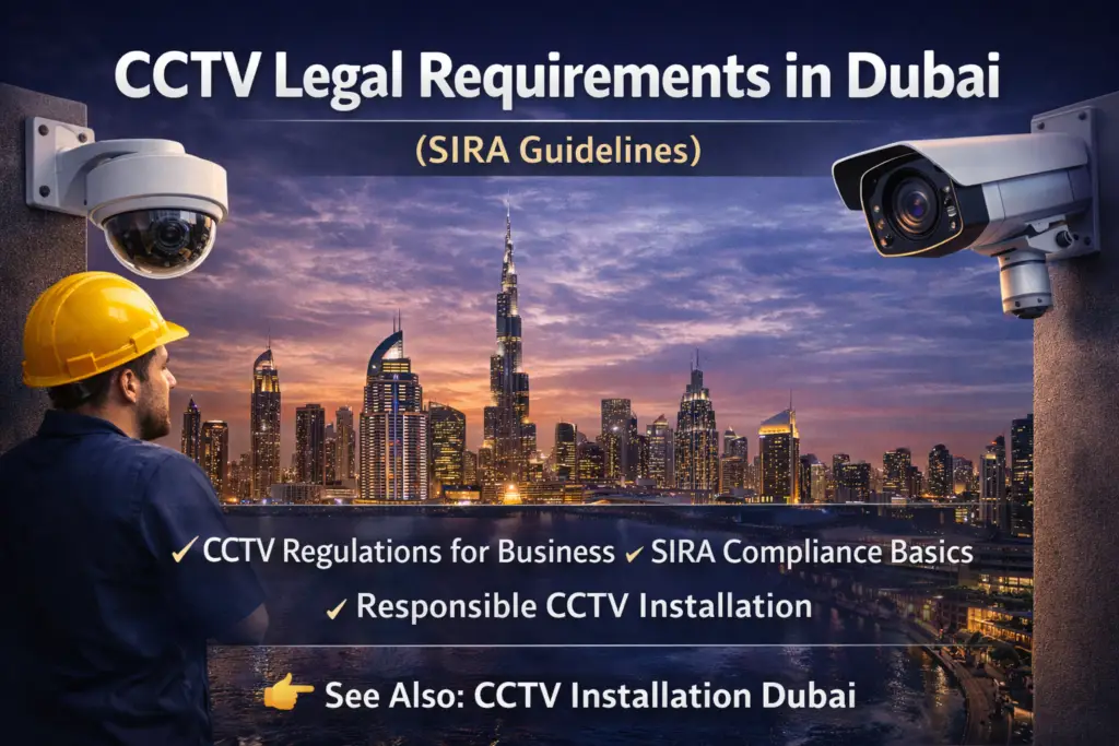 CCTV Legal Requirements in Dubai