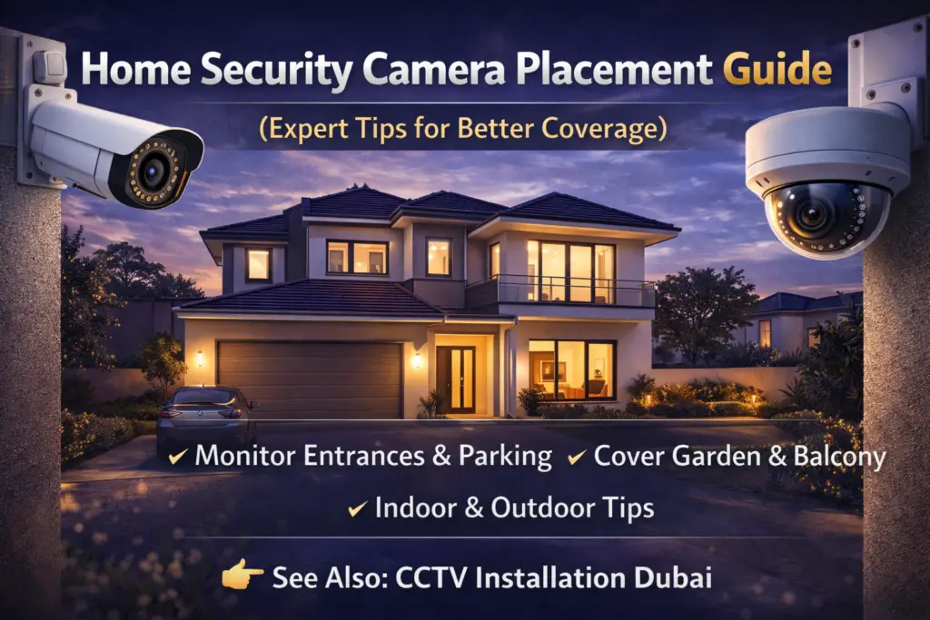 Home Security Camera Placement Guide