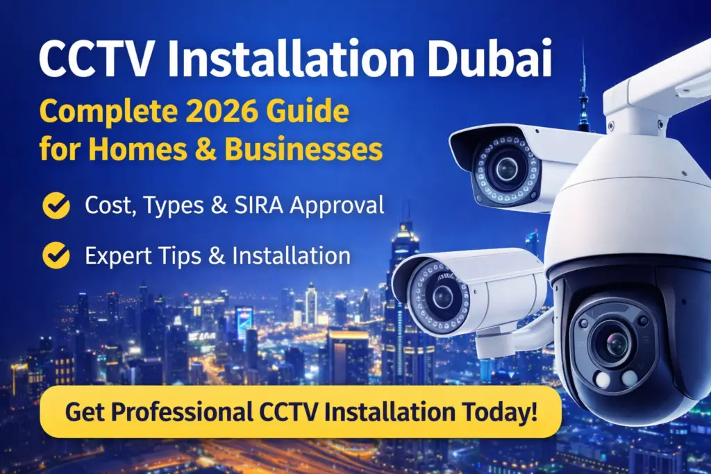 cctv installation guide dubai