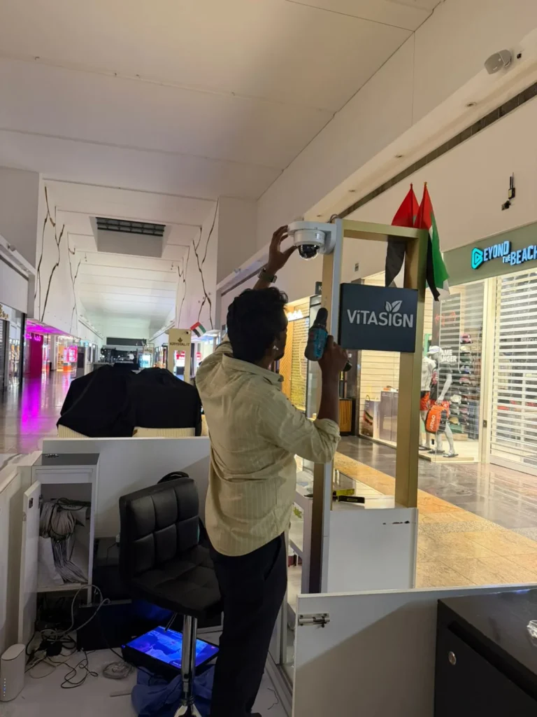 Apartment wireless CCTV camera setup in Dubai