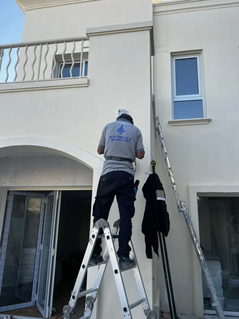 Warehouse CCTV security camera installation Dubai