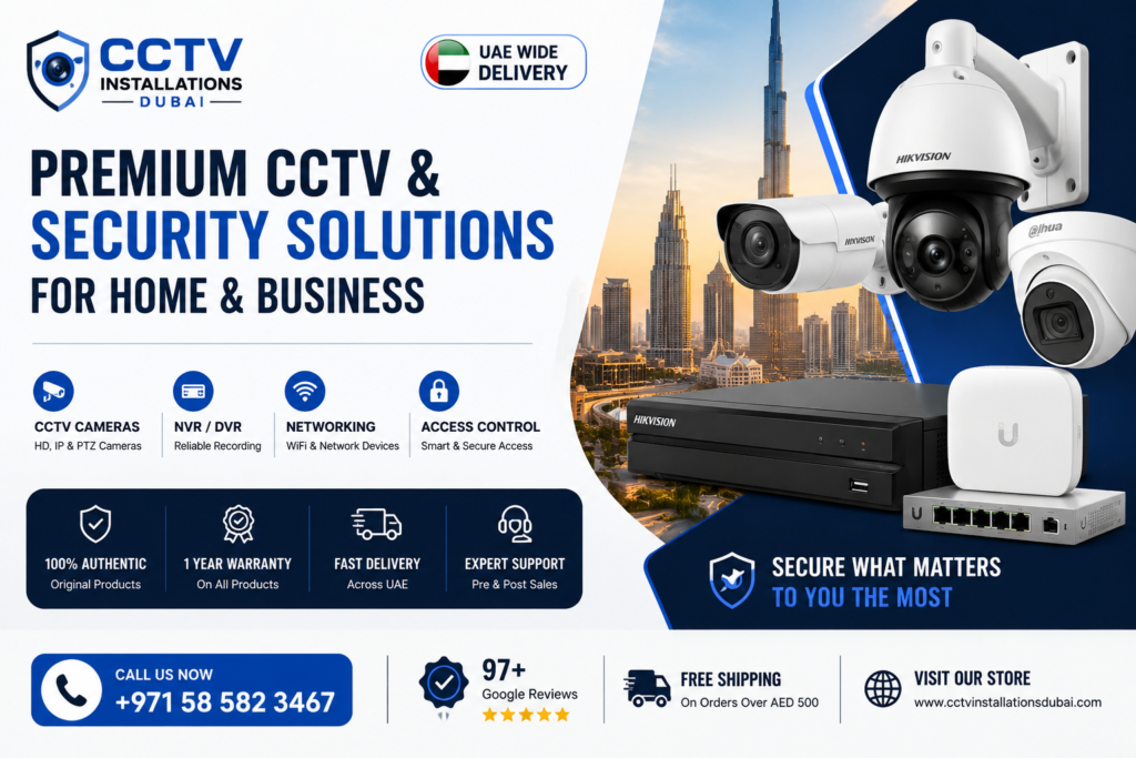 CCTV Companies in Dubai