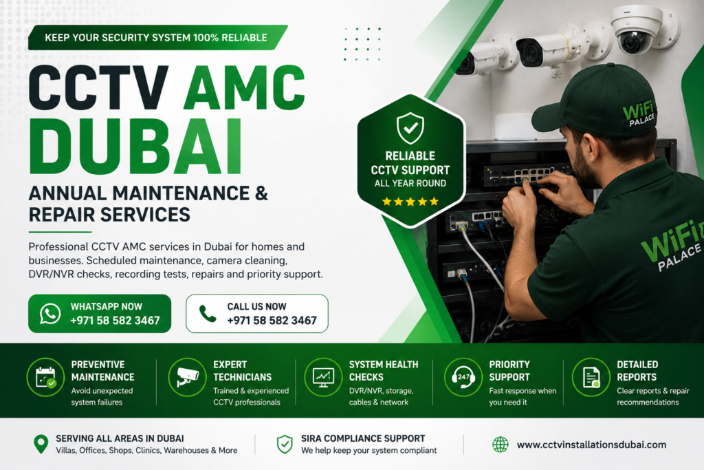 CCTV AMC Dubai